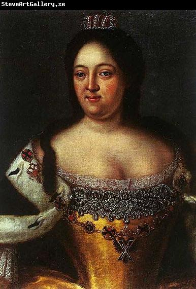 Johann Henrich Wedekind Portrait of Empress Anna of Russia